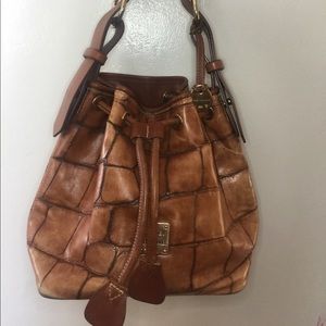 Michael Kors Tan Camel Satchel Shoulder Bag Hobo